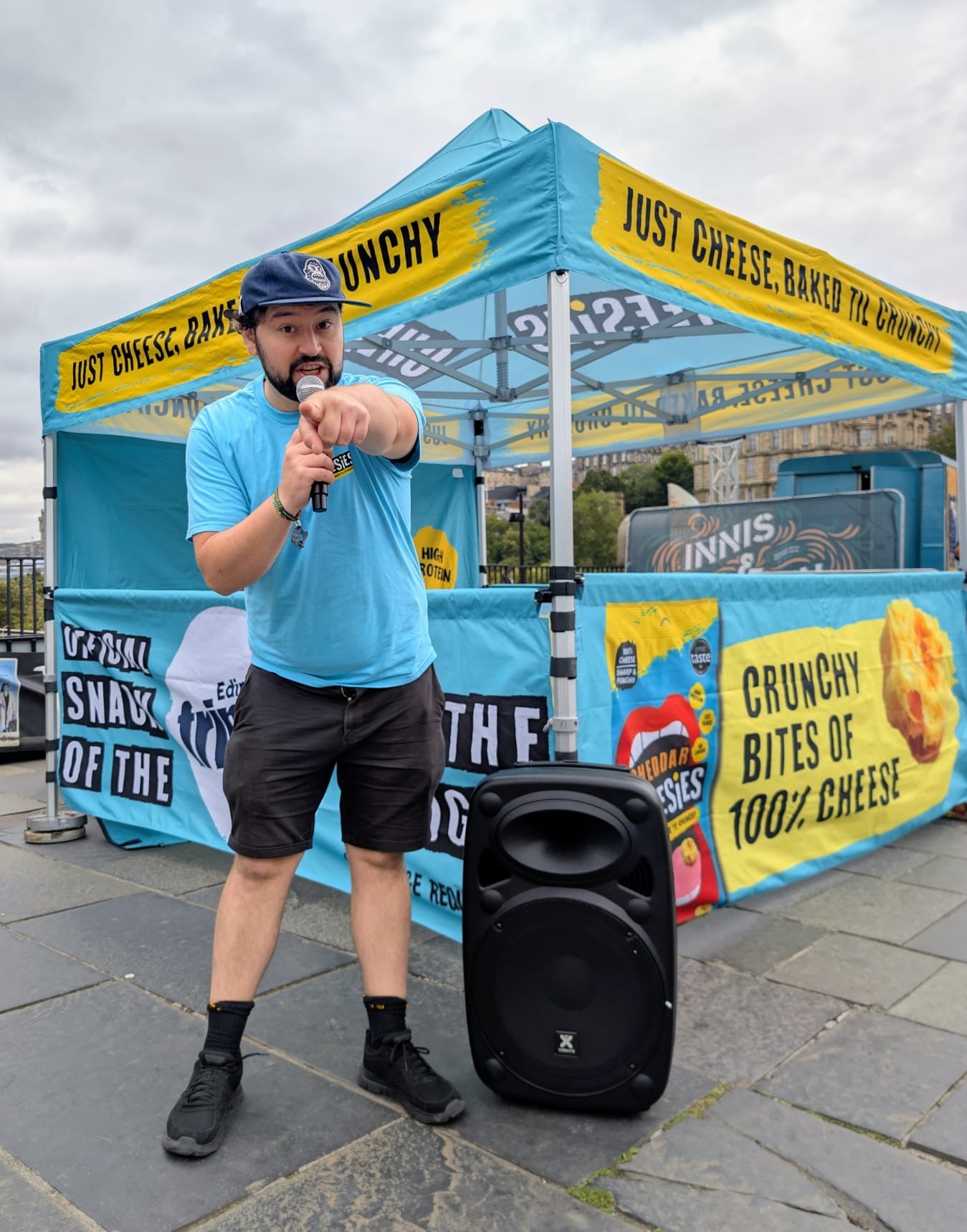 Limited-Edition Cheesies x Edinburgh Fringe Christmas Crackers the Official Snack of the 2025 Edinburgh Festival Fringe,