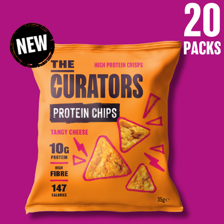 Tangy Cheese Protein Chips 35g