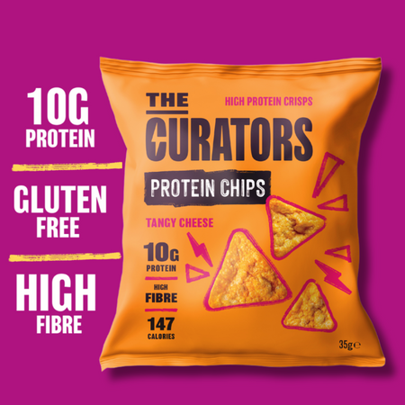 Tangy Cheese Protein Chips 35g