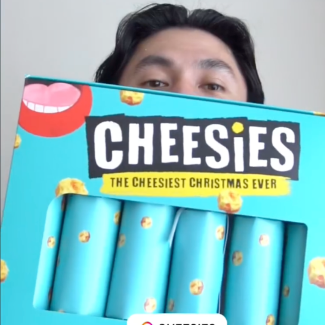 Limited-Edition Cheesies x Edinburgh Fringe Christmas Crackers the Official Snack of the 2025 Edinburgh Festival Fringe,